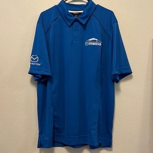 Men’s Sports Polo 👕 Mazda Logo